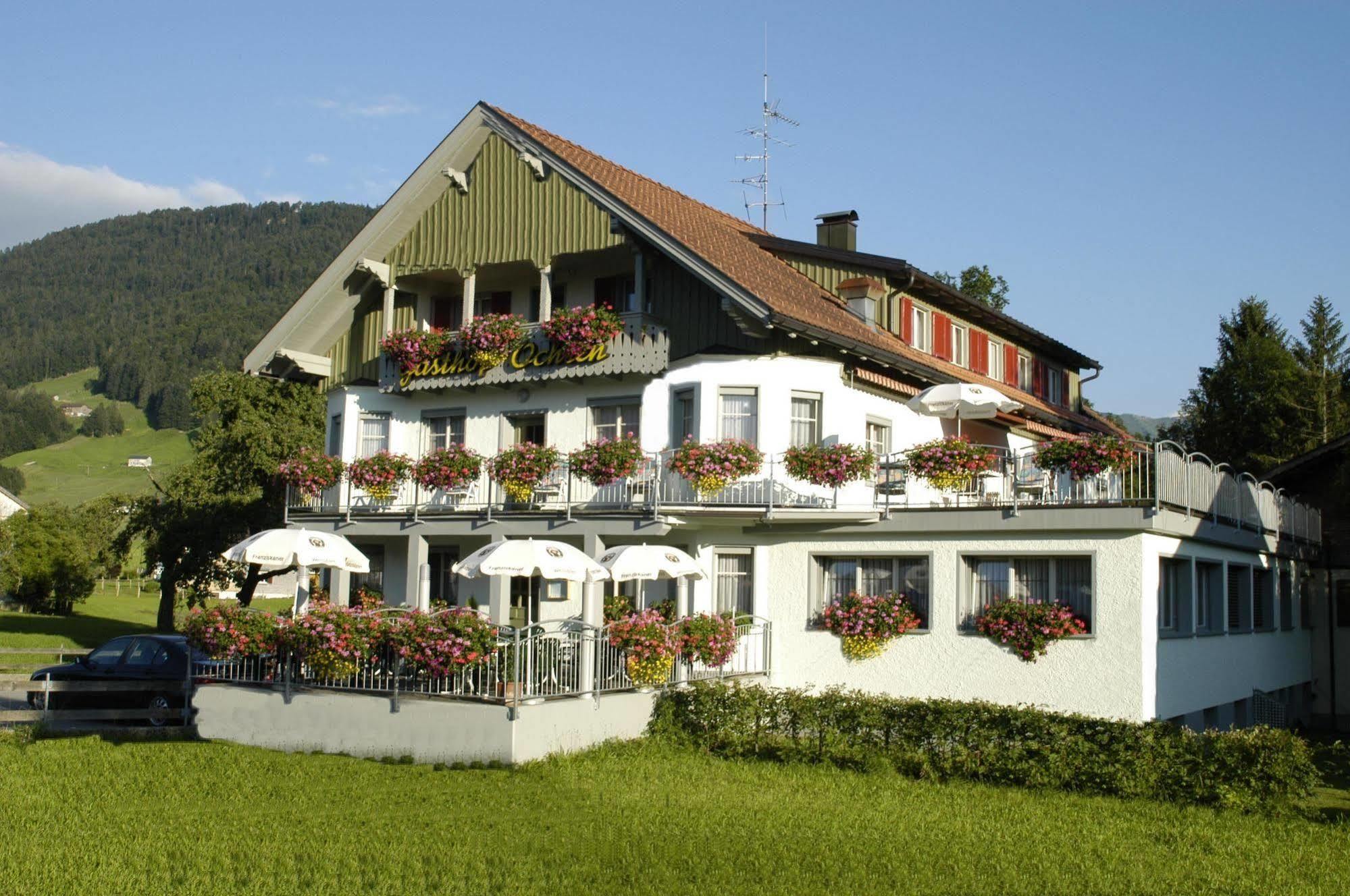 Hotel Oxa Hittisau Exterior foto